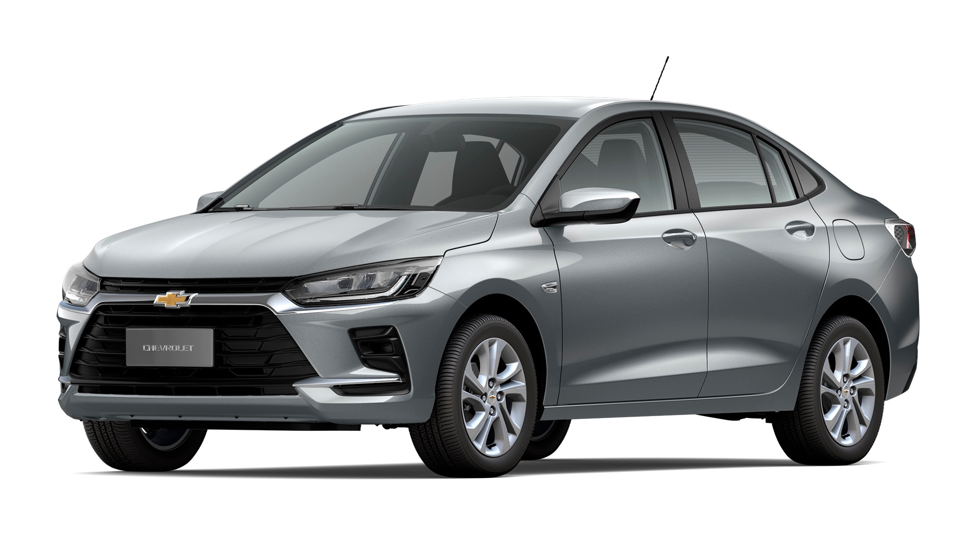 Conheça o Onix Plus 2027 no modelo LTZ Turbo AT na cor Prata Shark