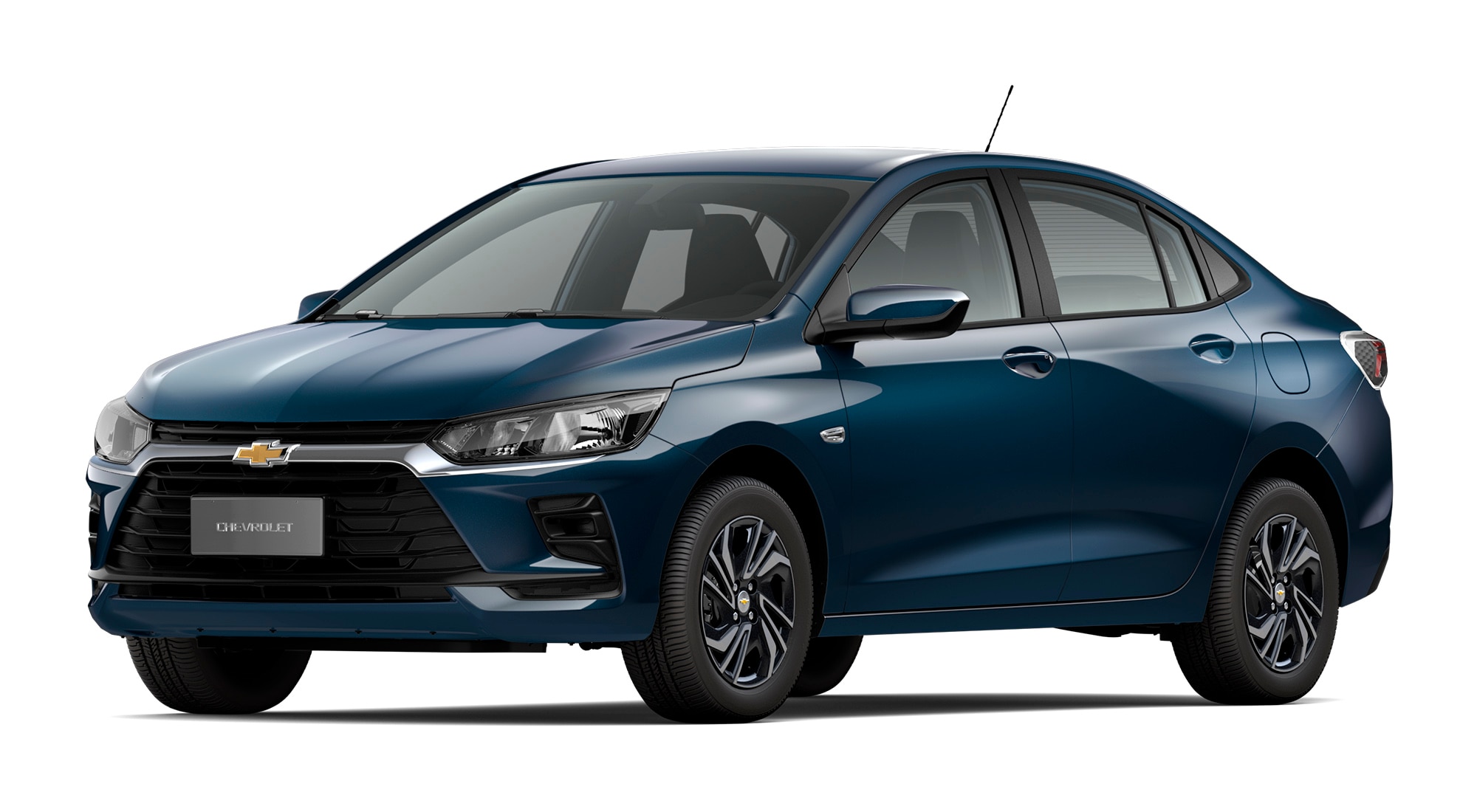 Conheça o Onix Plus 2027 nos modelos Turbo AT e AT ECO na cor Azul Boreal