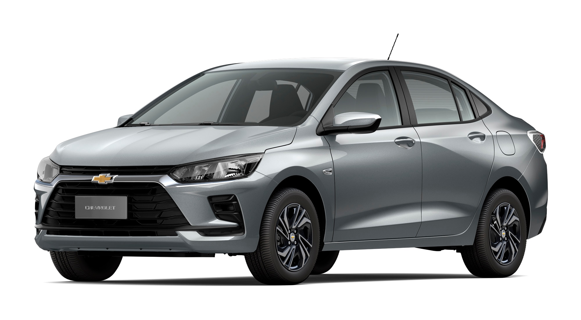 Conheça o Onix Plus 2027 no modelo Turbo MT na cor Prata Shark
